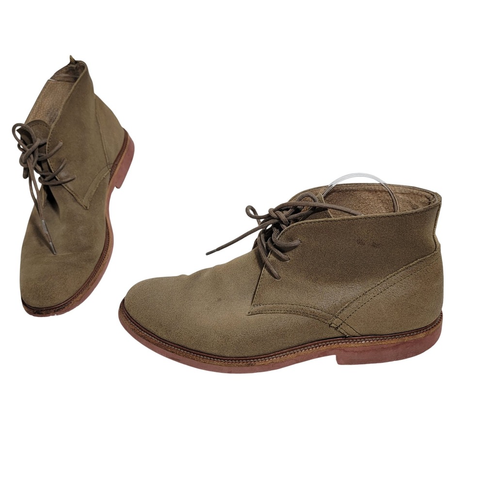 Polo Ralph Lauren Mens Torrington Chukka Boots Suede Brown Lace Up Size 10.5